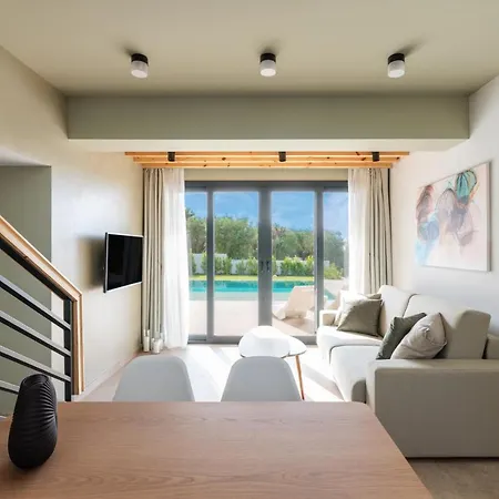 Villa Five Senses Of Luxury Kalandra Exterior foto